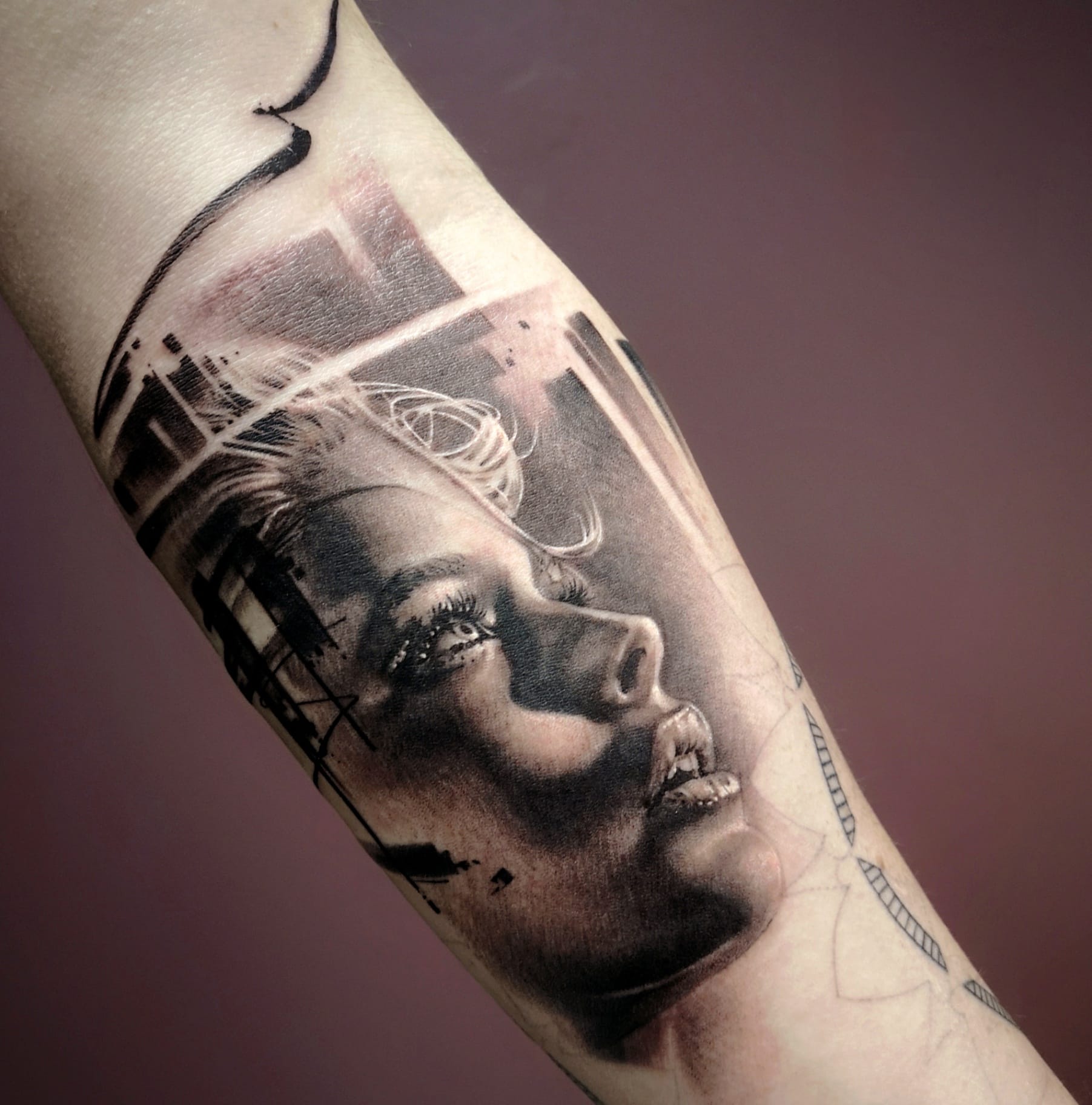 Realistisk tatovering detaljer og skygger Oslo