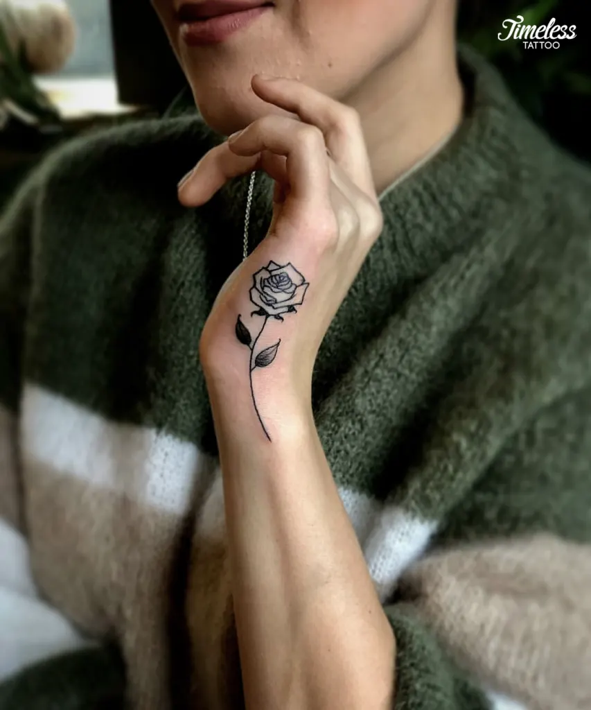 hånd tatovering